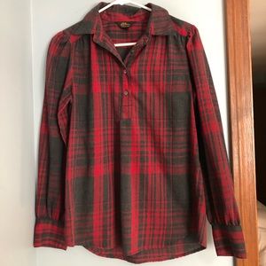LL Bean plaid shirt